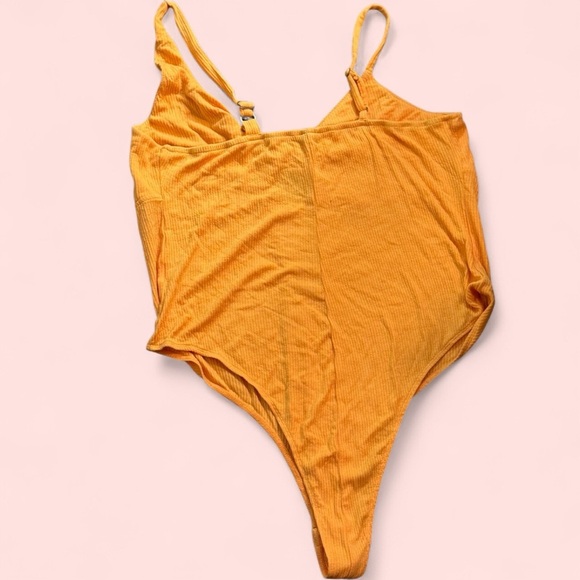 Wild Fable Orange Chemise Sleek Stretchy Design - Picture 2 of 3